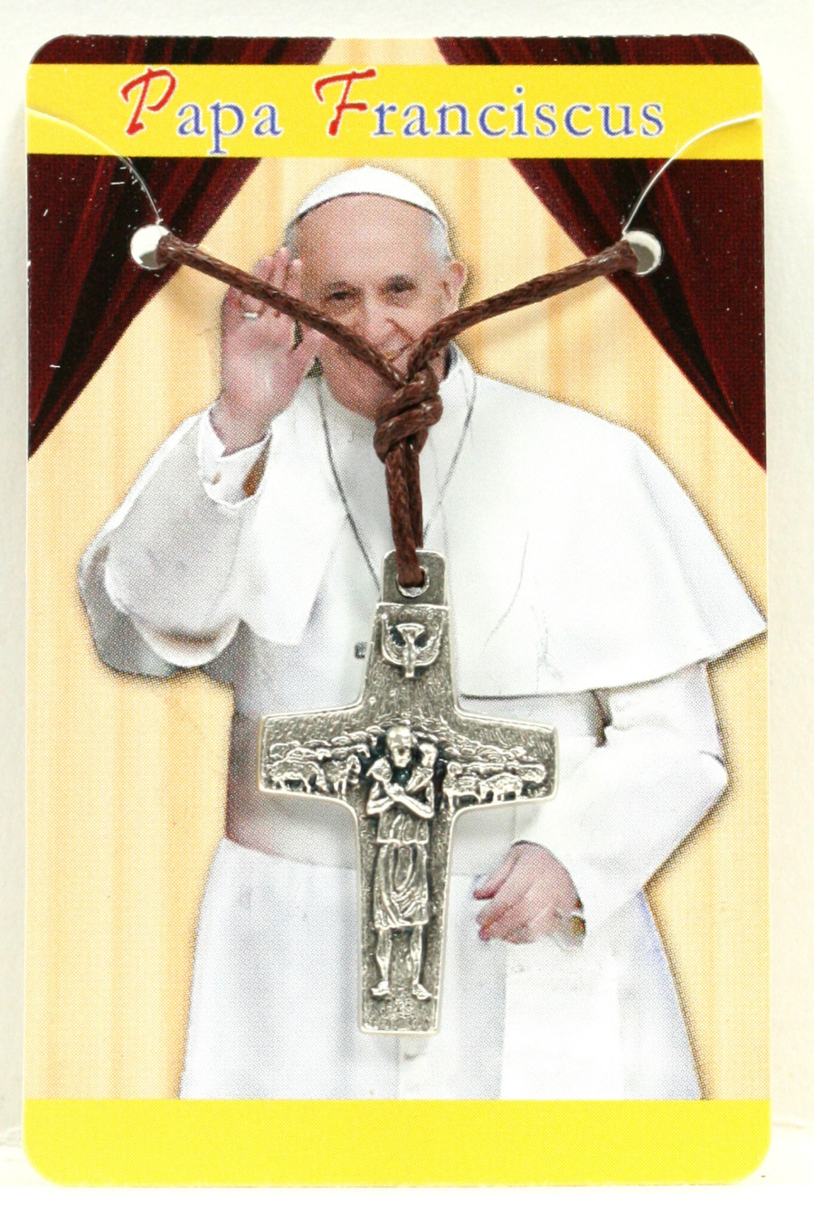 Halskette - Papst Franziskuskreuz