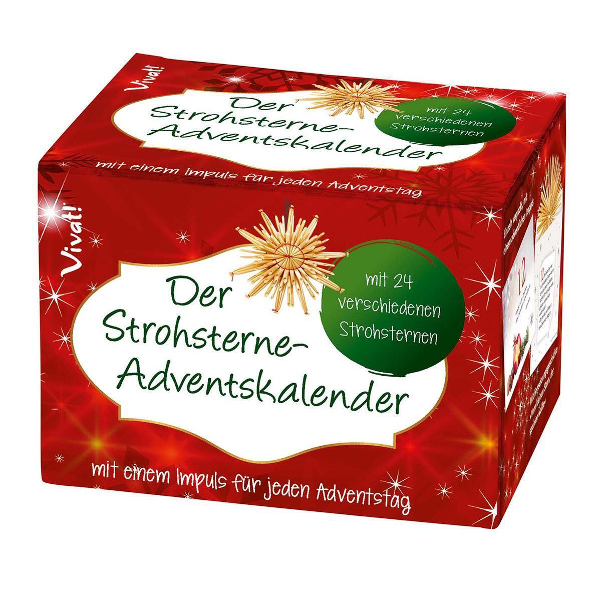 Adventskalender - Strohsterne Adventskalender - Strohsterne