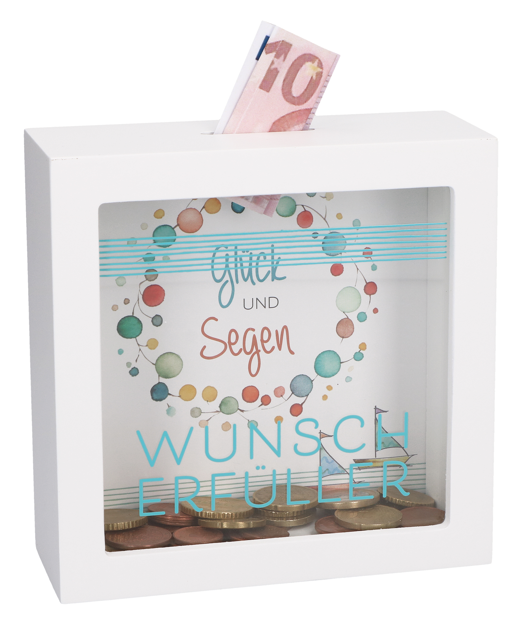 Bilderrahmen-Spardose - Wunscherfüller