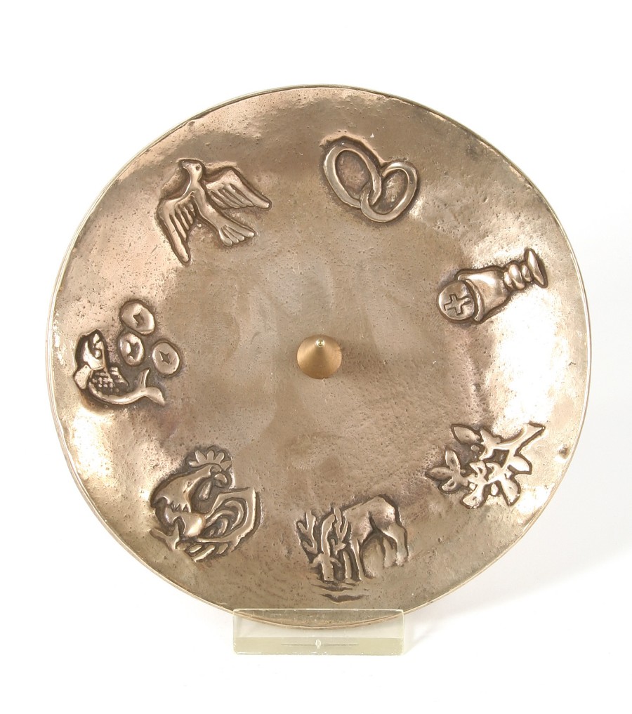 Bronzeleuchter - 7 Sakramente