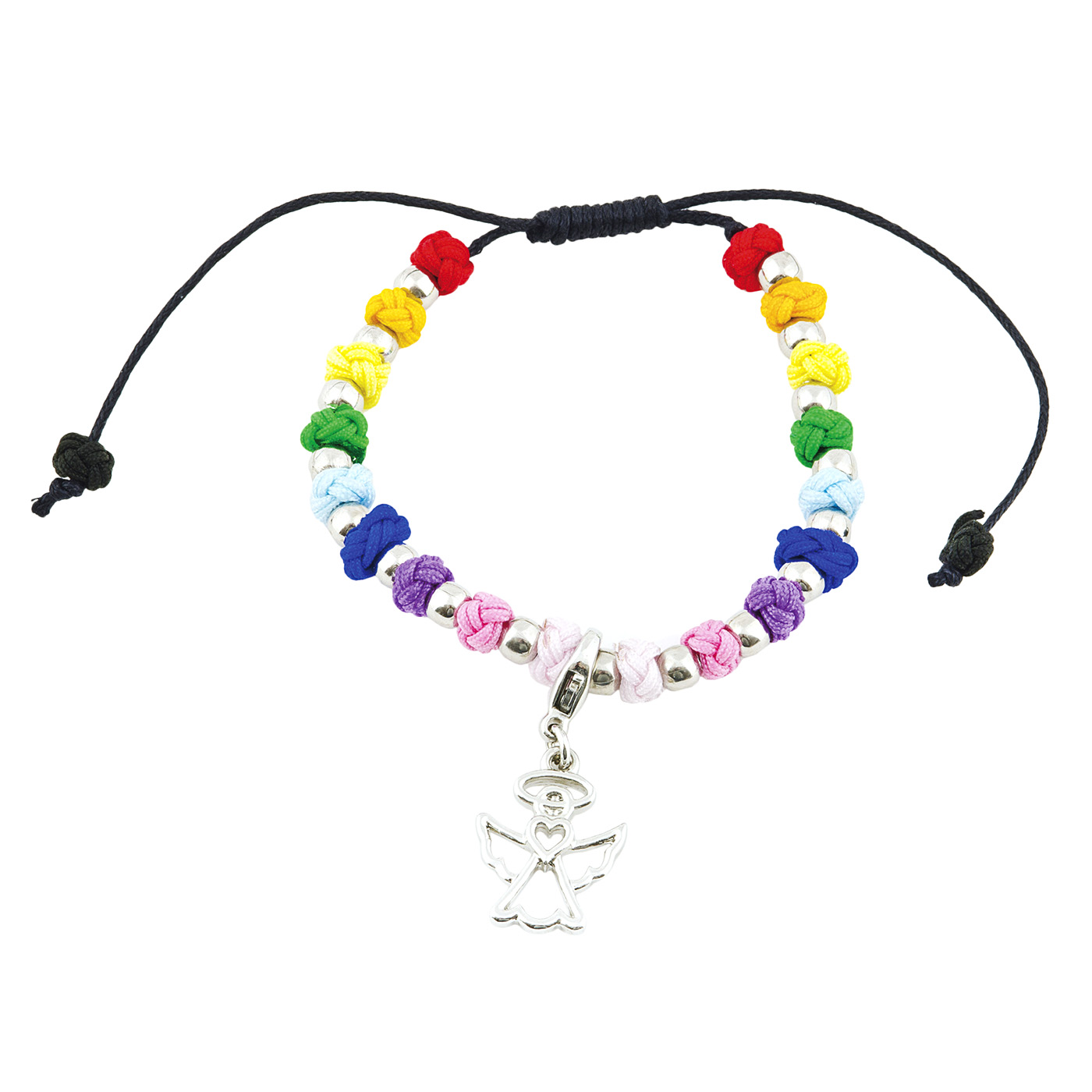 Armband - Engel &  Regenbogenfarben Armband - Engel &  Regenbogenfarben