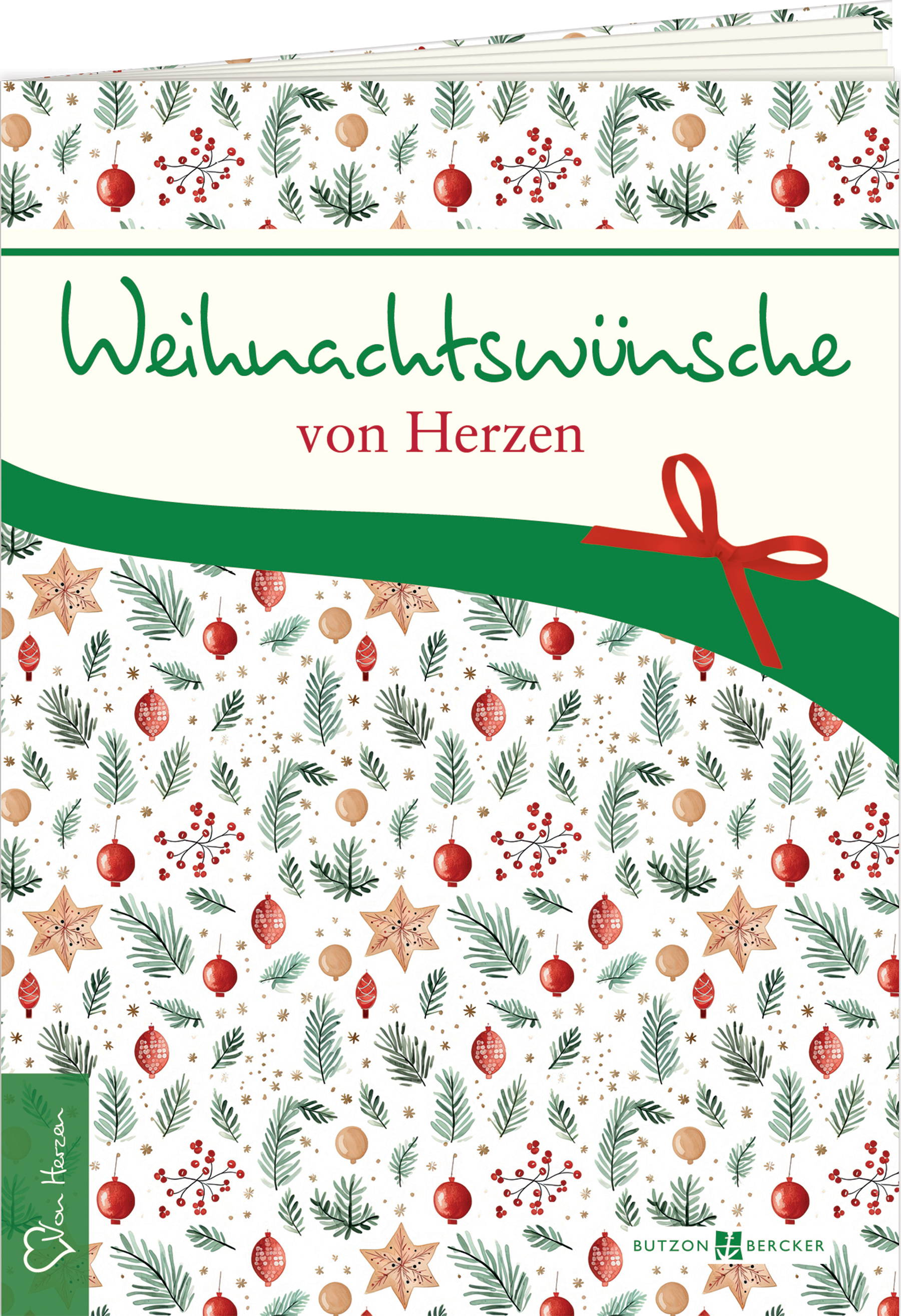 Buch zu Weihnachten – Weihnachtswünsche von Herzen