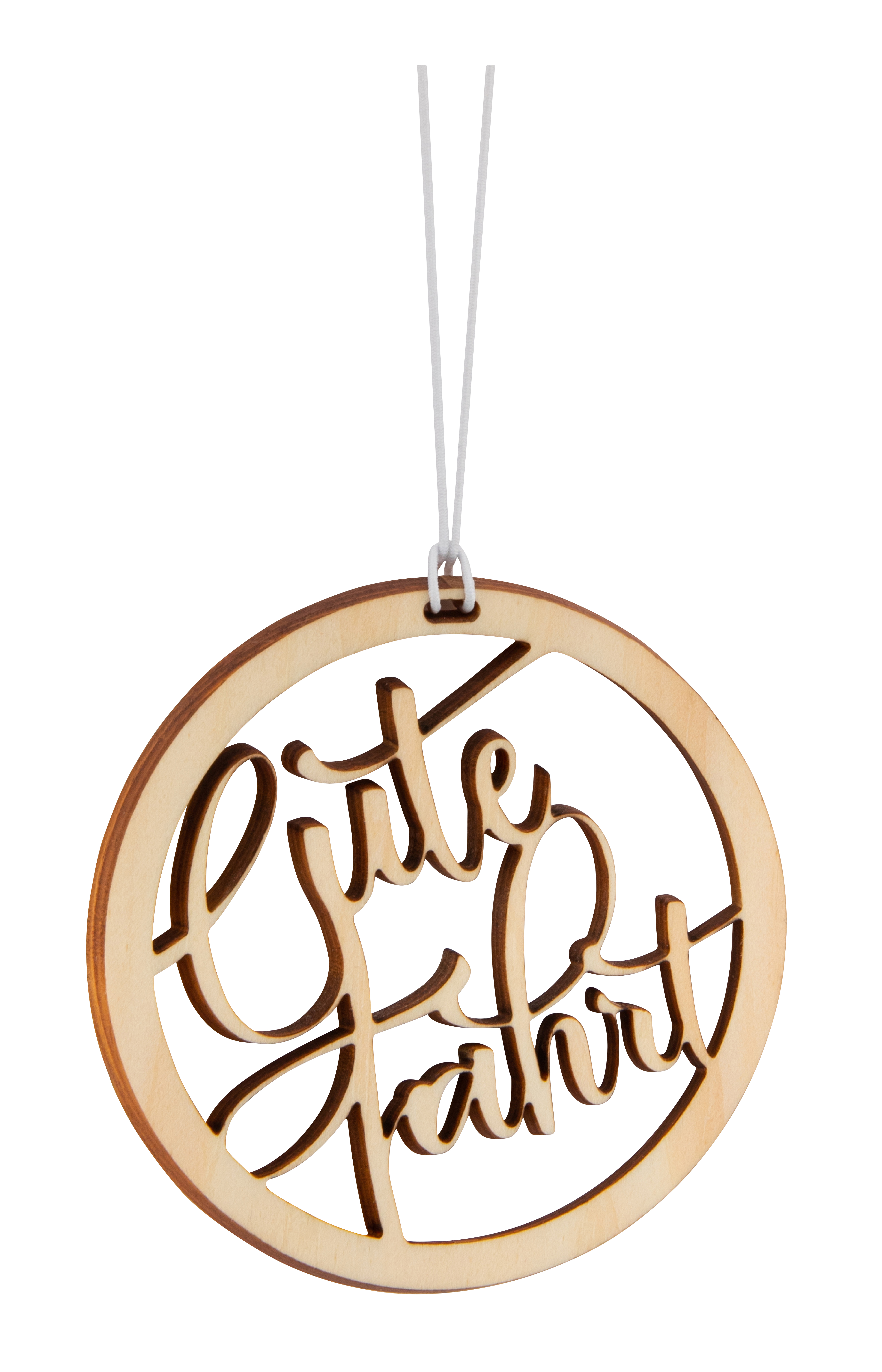 Auto-Anhänger - Gute Fahrt & Zirbenduft Auto-Anhänger - Gute Fahrt & Zirbenduft