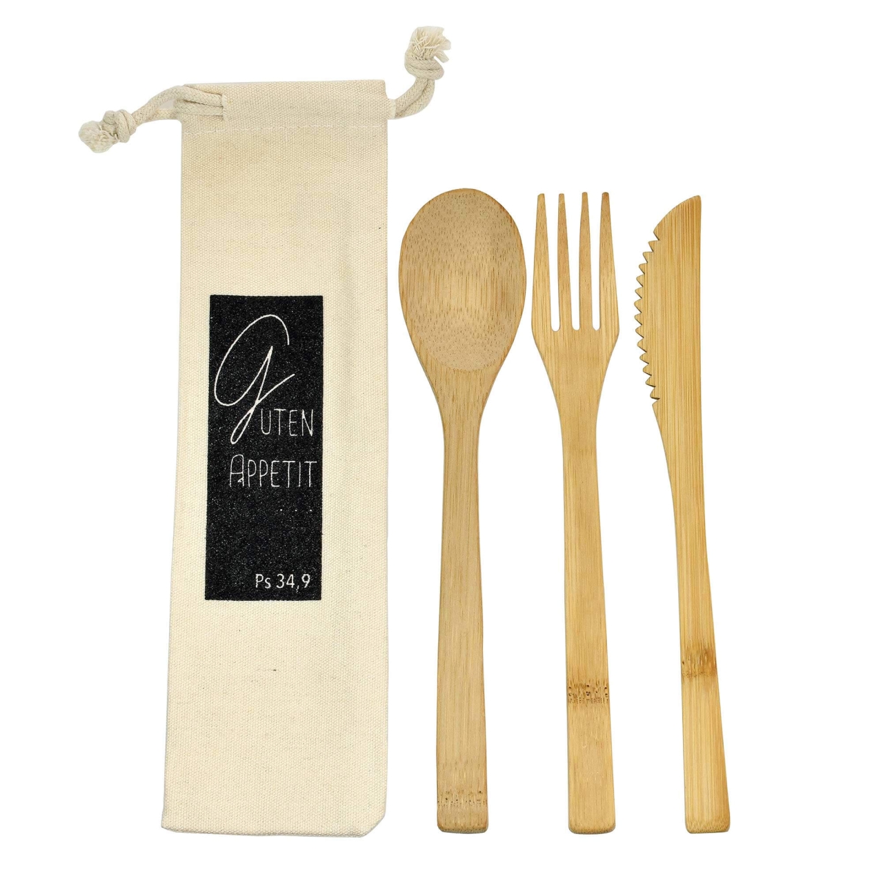 Besteckset - Guten Appetit & Bambus Besteckset - Guten Appetit & Bambus
