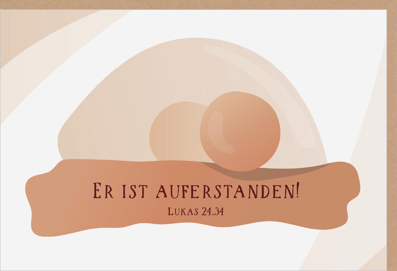 Osterkarte - Er ist Auferstanden Osterkarte - Er ist Auferstanden