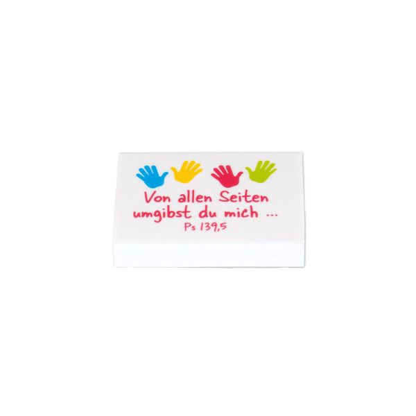 Radiergummi - Kinderhände Radiergummi - Kinderhände