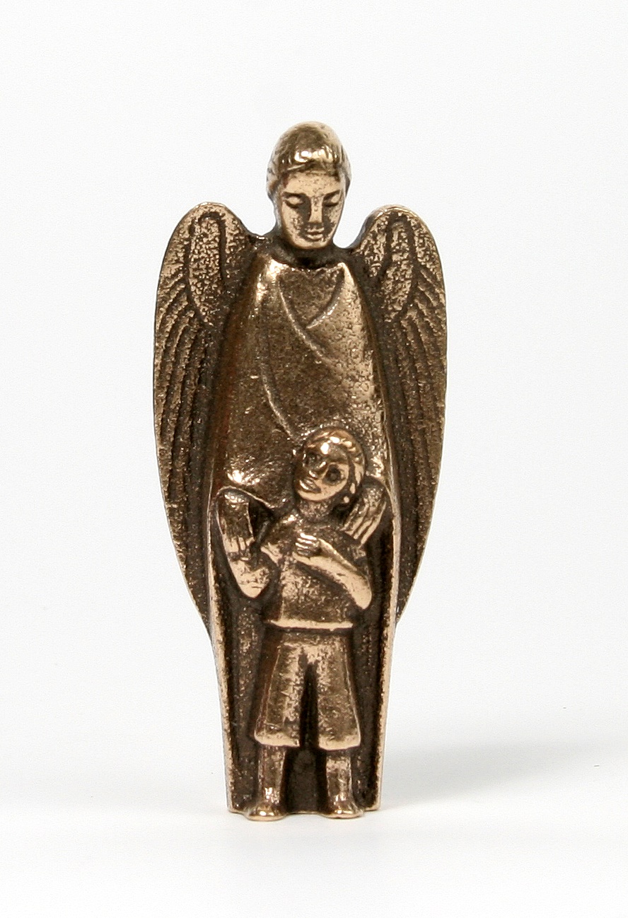 Bronzefigur - Engel an deiner Seite