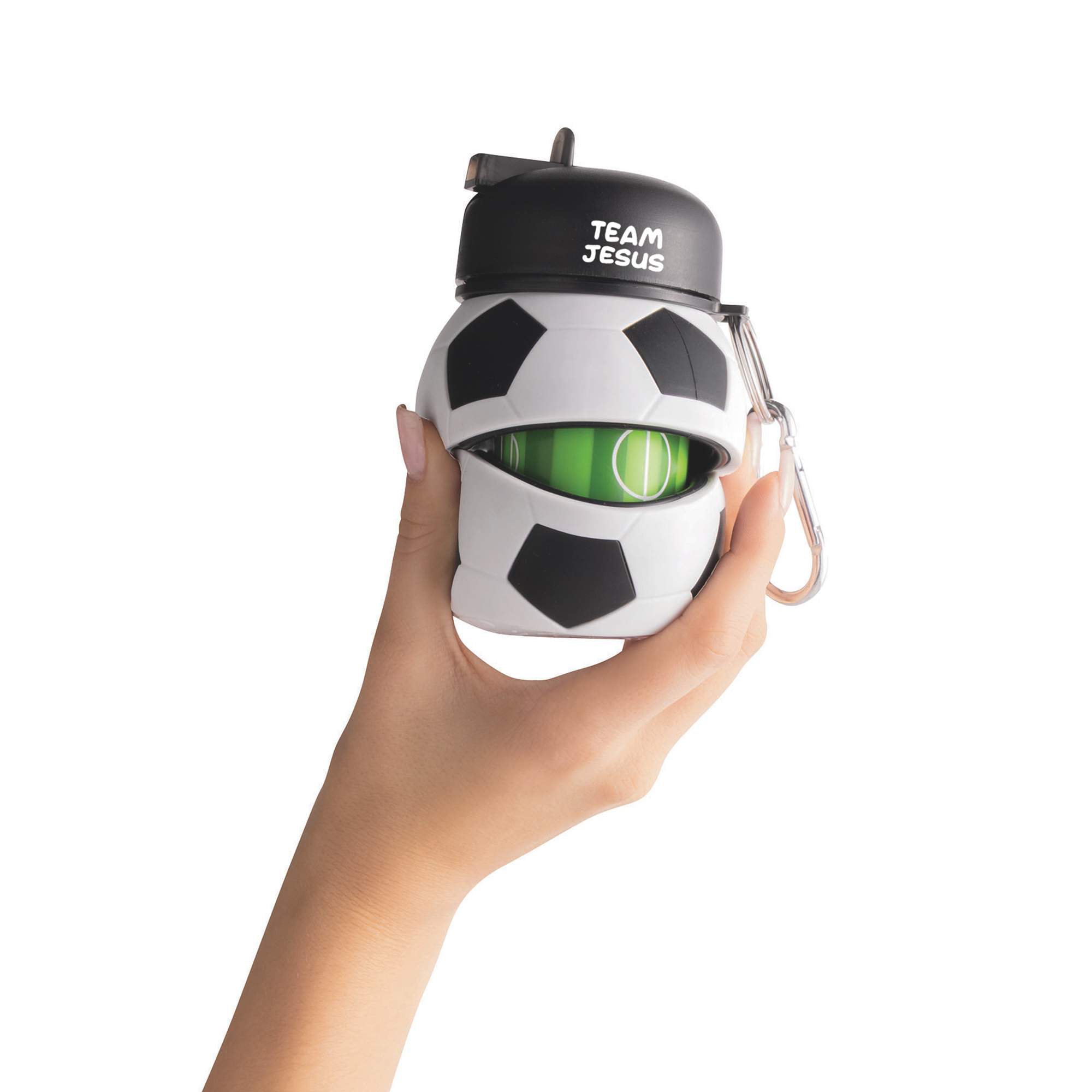 Trinkflasche – Fußball & Team Jesus