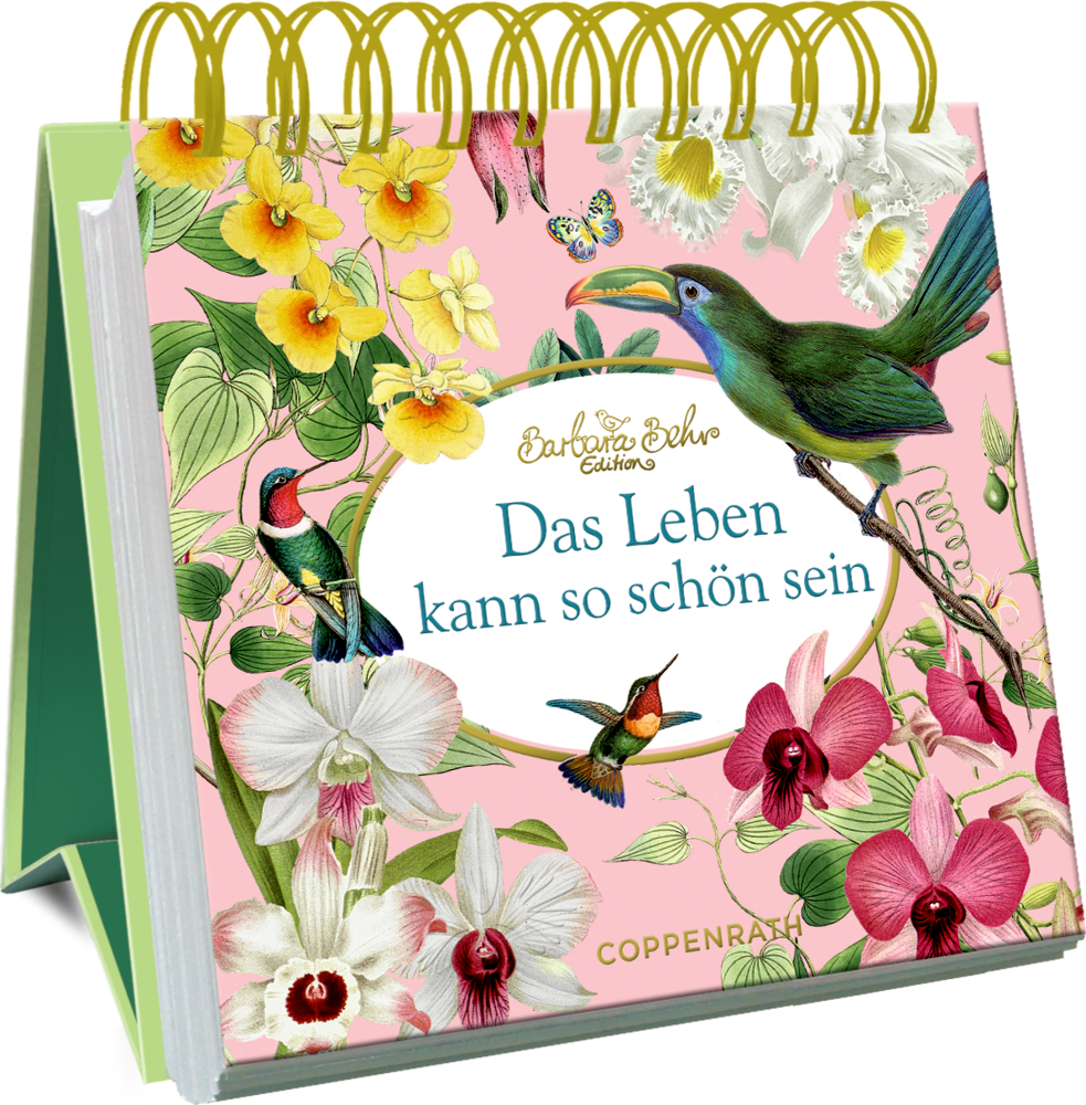 Geschenkbuch - Das Leben kann so schön sein & Spiralbuch