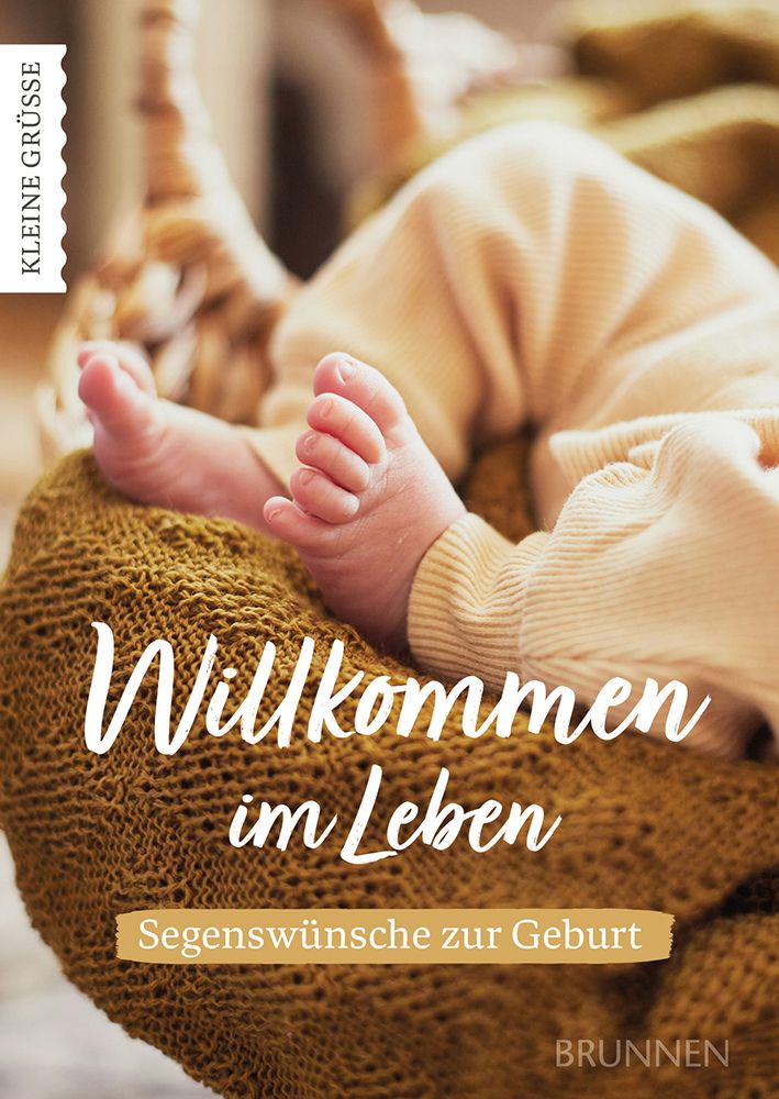 Geschenkbuch zur Geburt - Willkommen im Leben