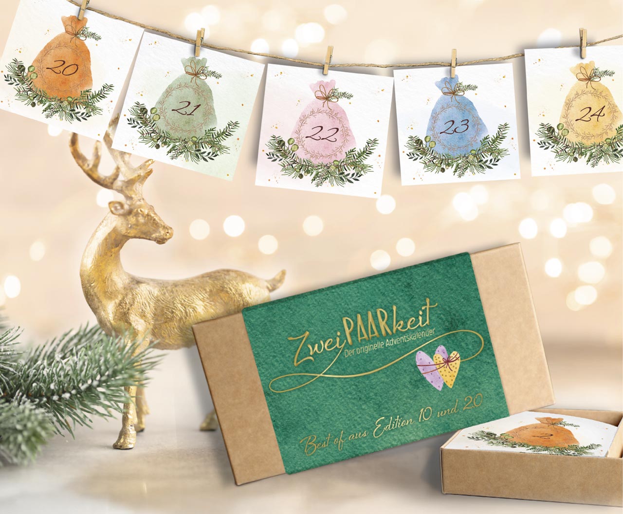 Adventskalender für Paare -  ZweiPAARkeit Best of Edition Adventskalender für Paare -  ZweiPAARkeit Best of Edition