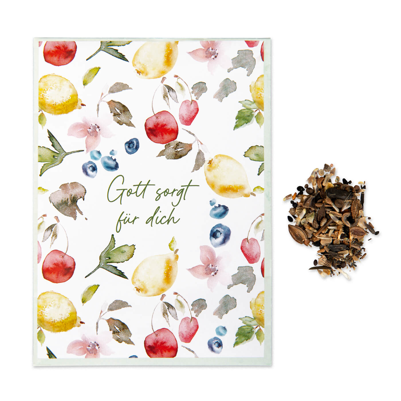 Blumensamen – Gott sorgt für dich