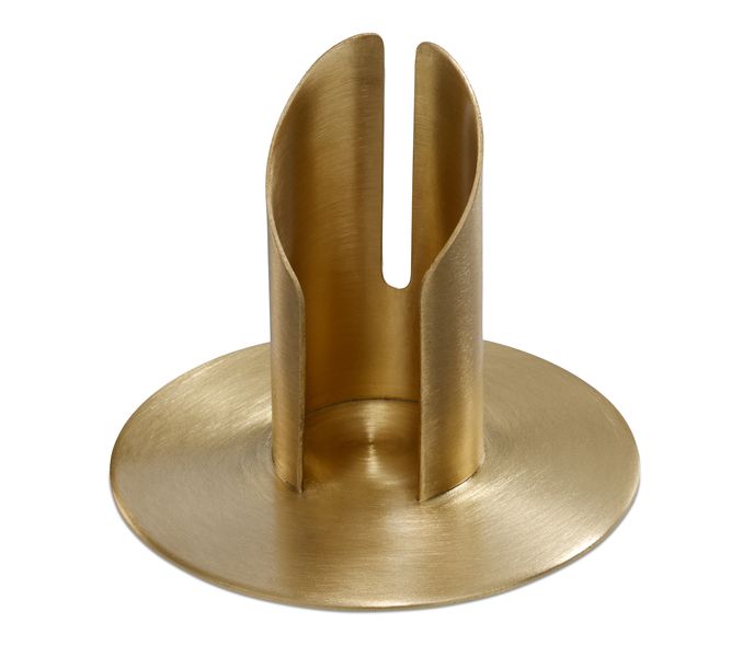 Kerzenständer - Klassische Form 4 cm & Goldfarben Kerzenständer - Klassische Form 4 cm & Goldfarben