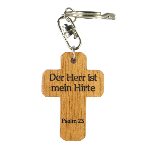 Schlüsselanhänger - Kreuz & Hirte