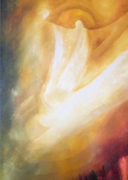 Karte zu Ostern - Auftrag & Engel Karte zu Ostern - Auftrag & Engel