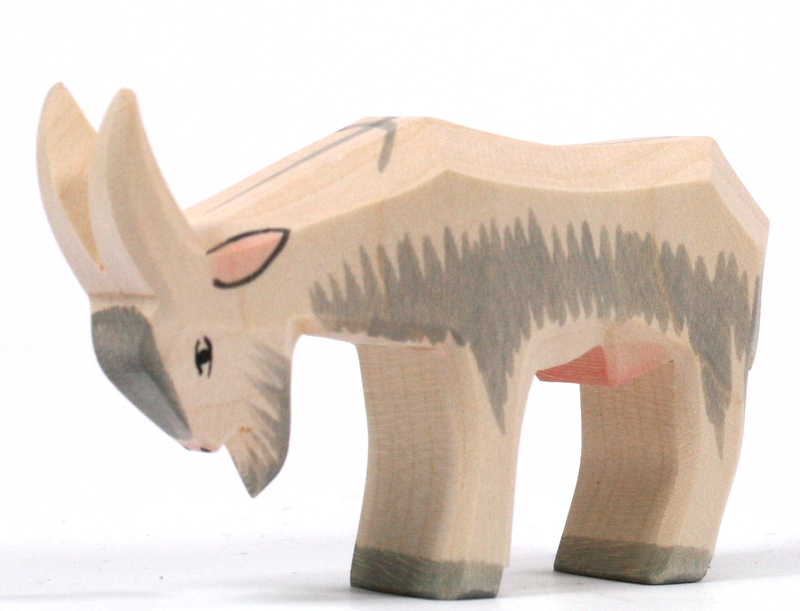 Ostheimer-Krippe - Ziege Kopf tief Ostheimer-Krippe - Ziege Kopf tief