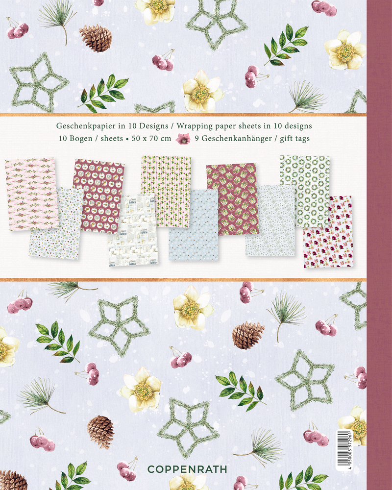 Geschenkpapier-Buch – Romantische Weihnachten