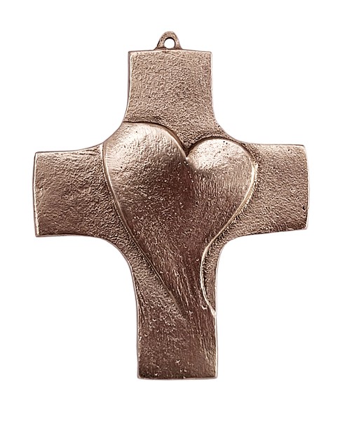 Bronzekreuz - Offenes Herz
