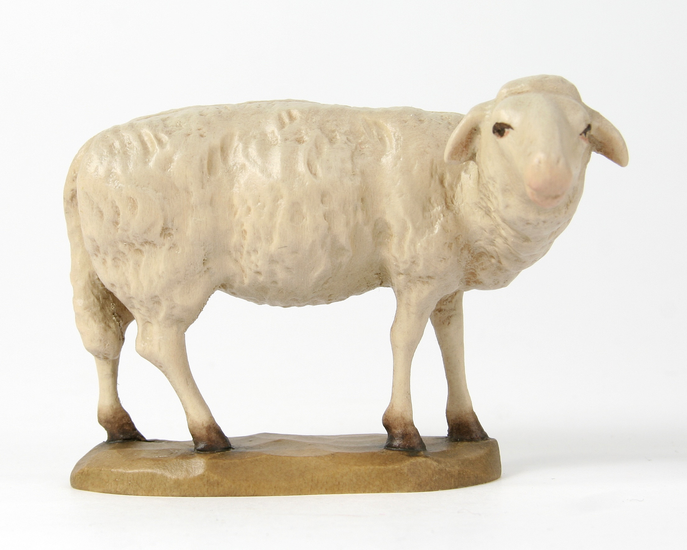 Karl-Kuolt-Krippe  - Schaf stehend und äsend