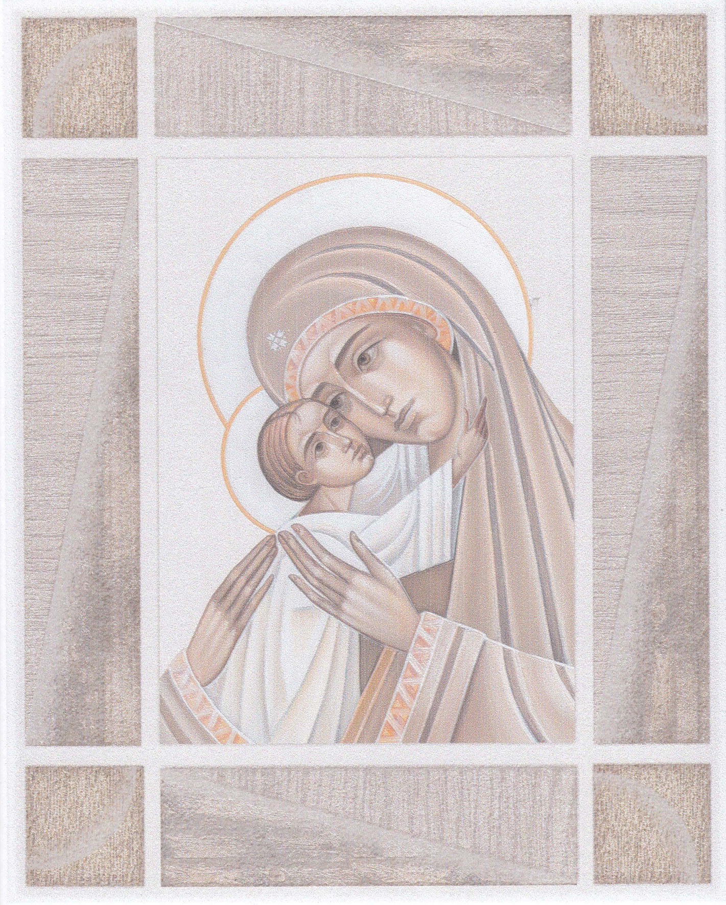Bild-Tafel – Madonna % Resin