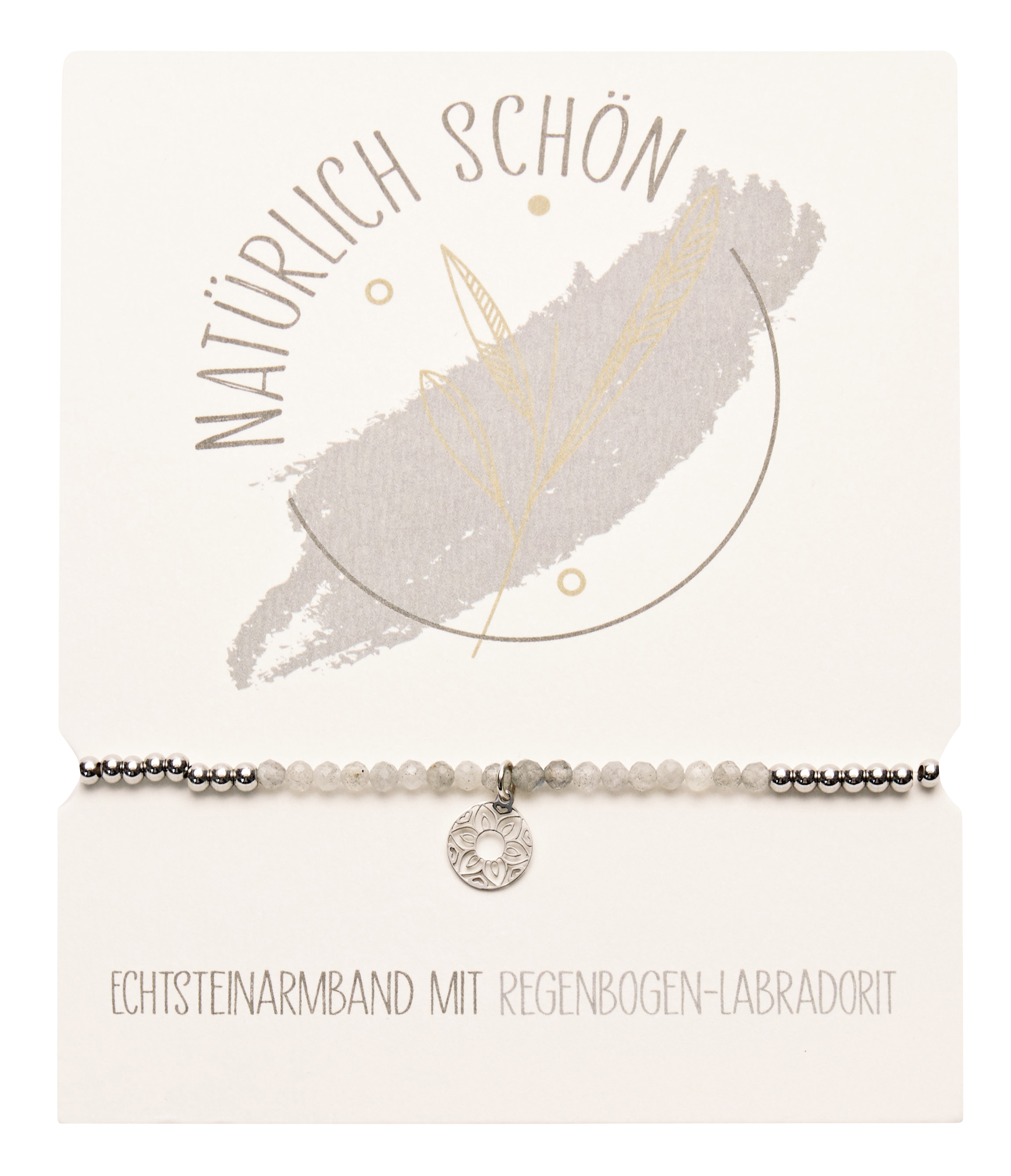 Armband -  Mandala der Liebe & Labradorit