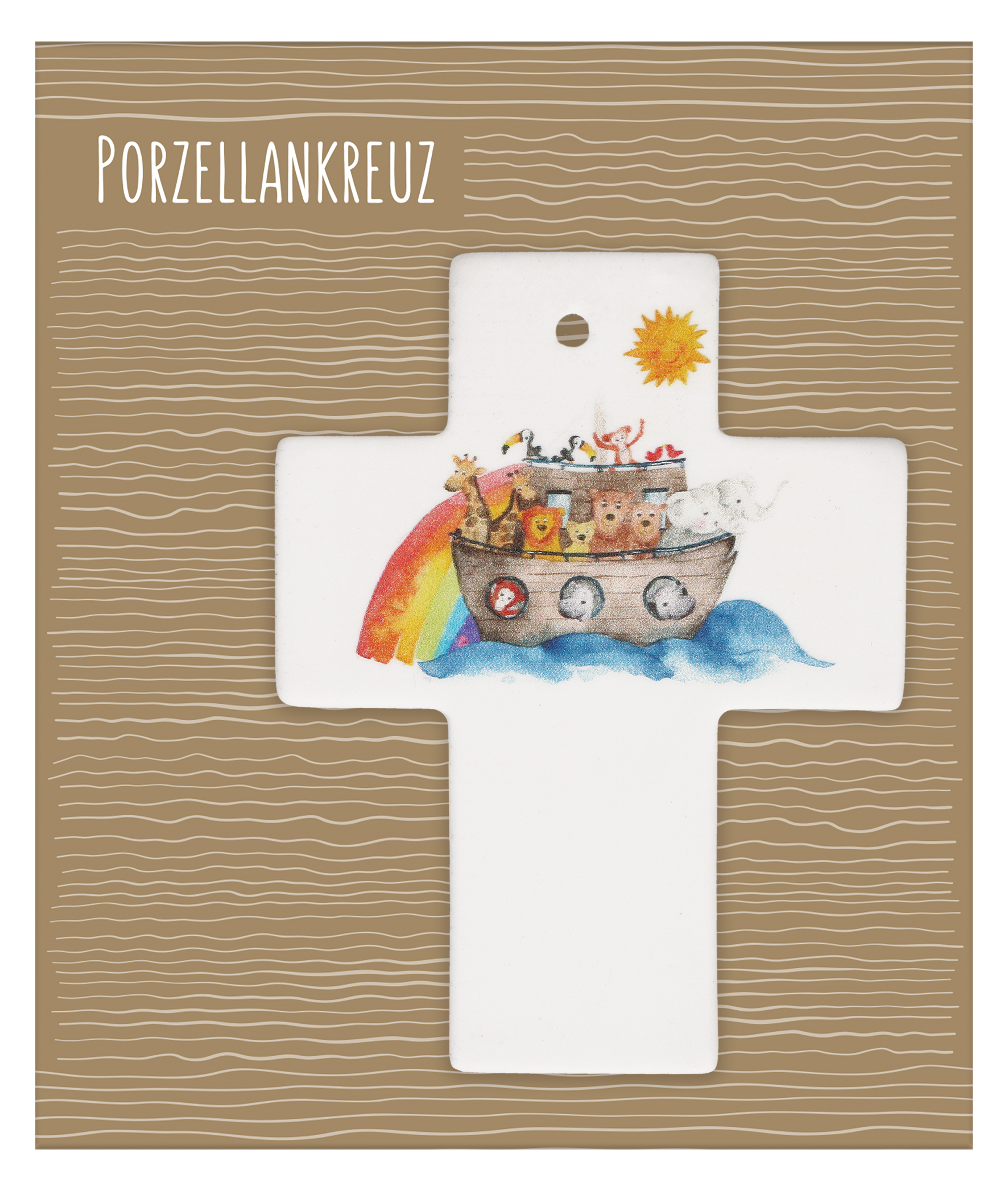 Kinderkreuze - Arche Noah & Porzellan