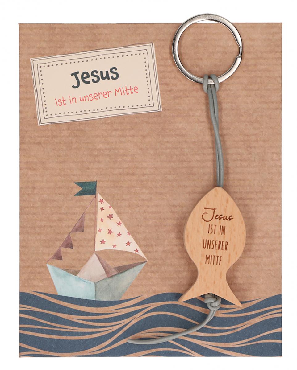 Schlüsselanhänger - Jesus ist in unserer Mitte Schlüsselanhänger - Jesus ist in unserer Mitte