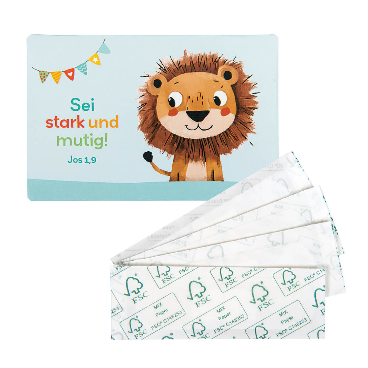 Kinderpflaster - Sei stark und mutig!