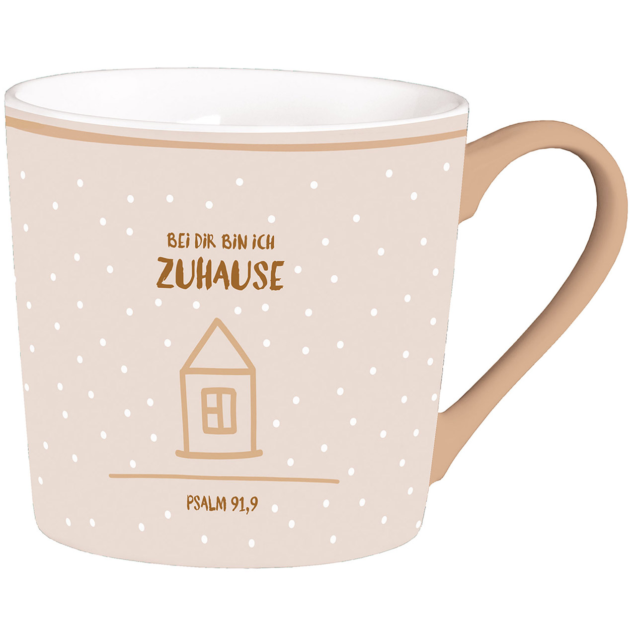 Jumbo-Tasse - Bei dir bin ich Zuhause