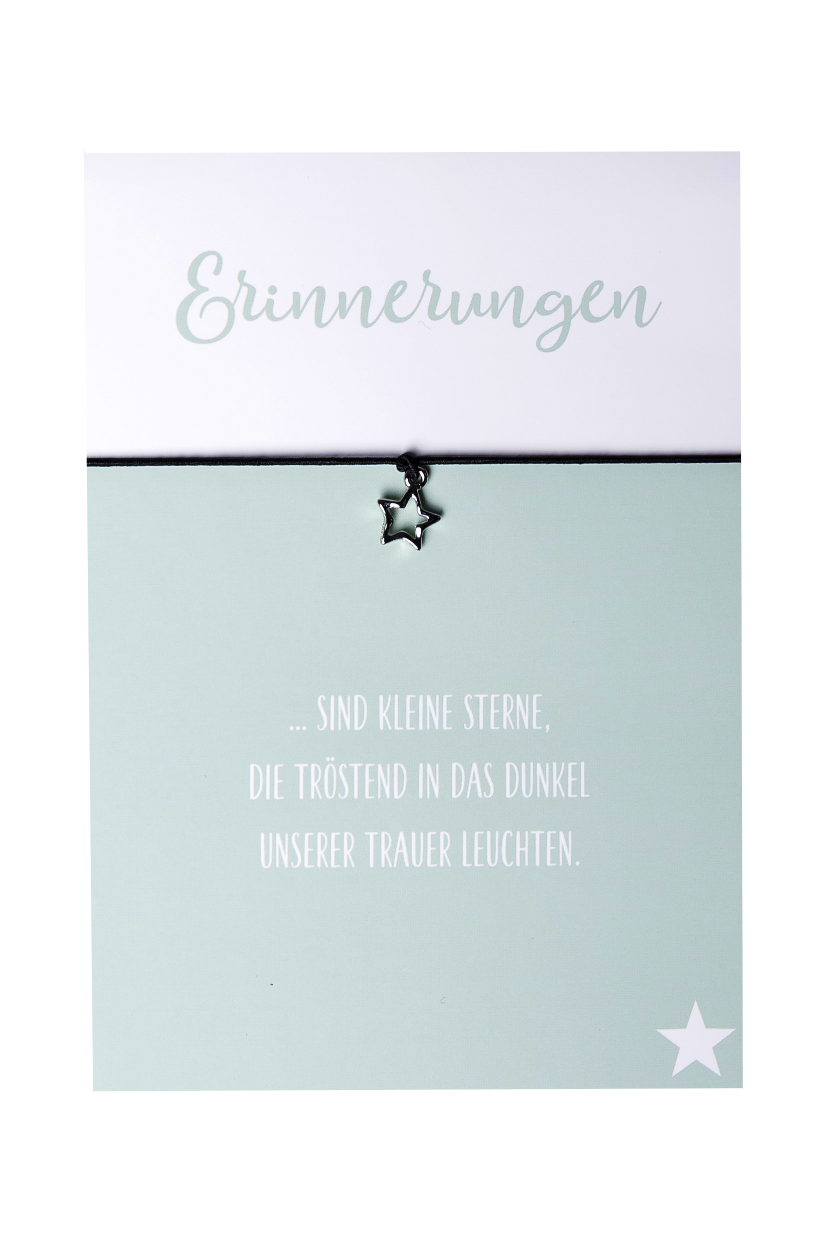 Armband Stern - Erinnerungen