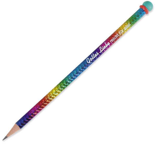 Bleistift - Gottes Liebe reicht für alle Bleistift - Gottes Liebe reicht für alle