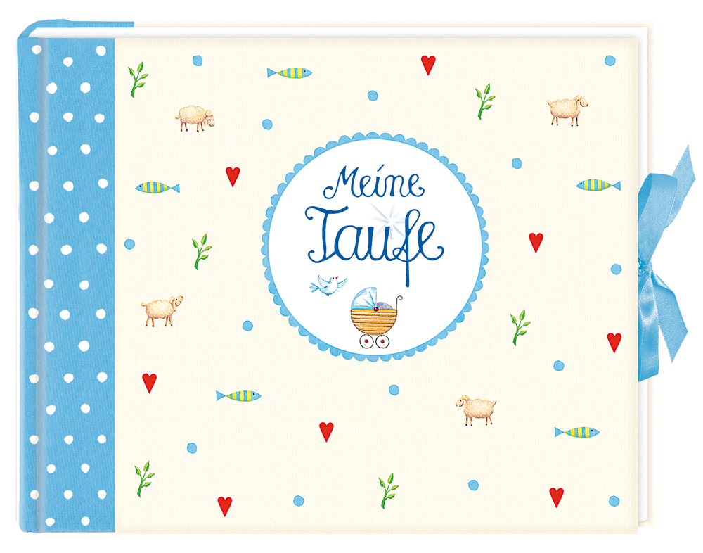 Erinnerungsalbum - Meine Taufe & Blau Erinnerungsalbum - Meine Taufe & Blau