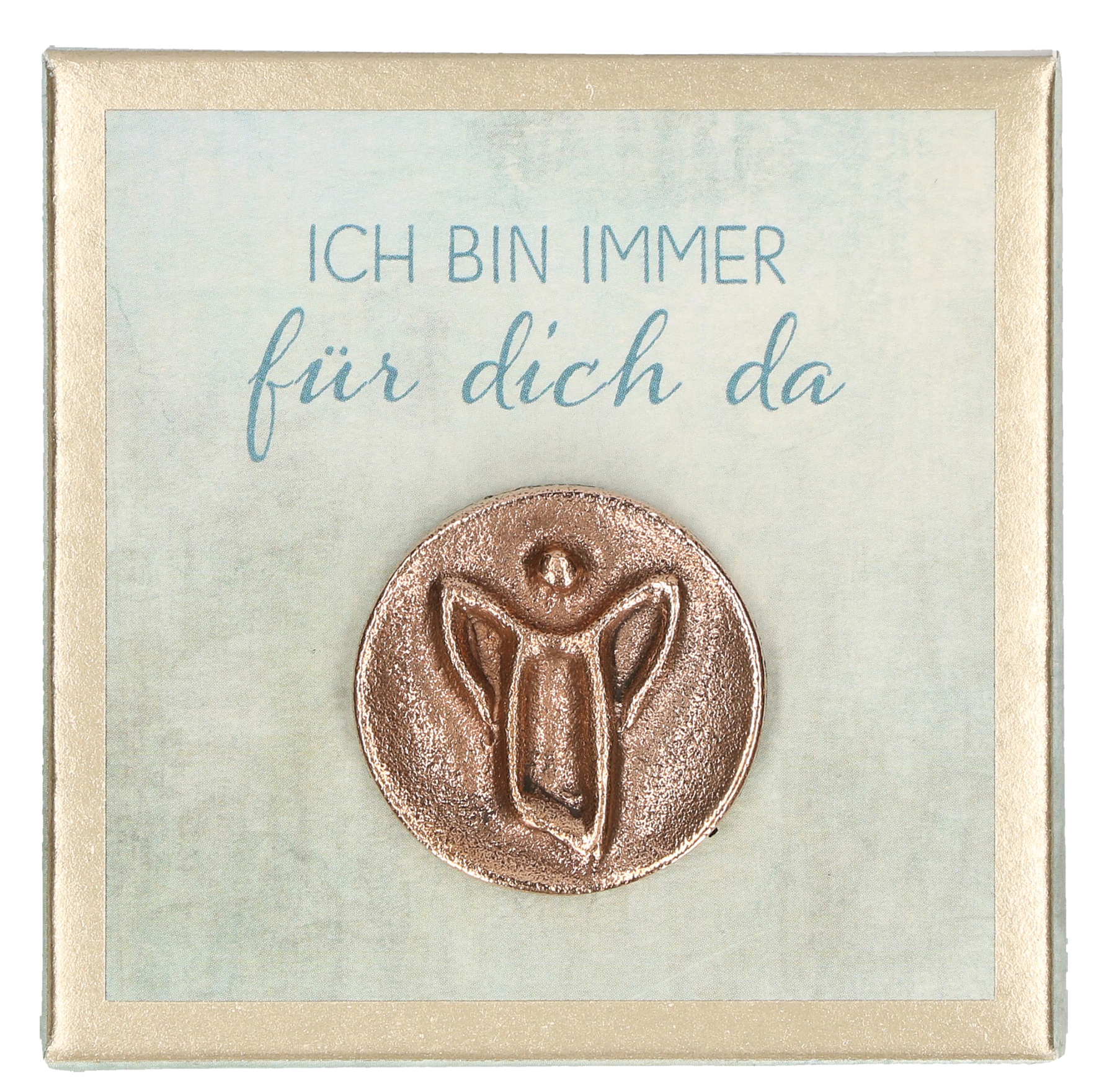 Plakette - Engel & Ich bin immer für