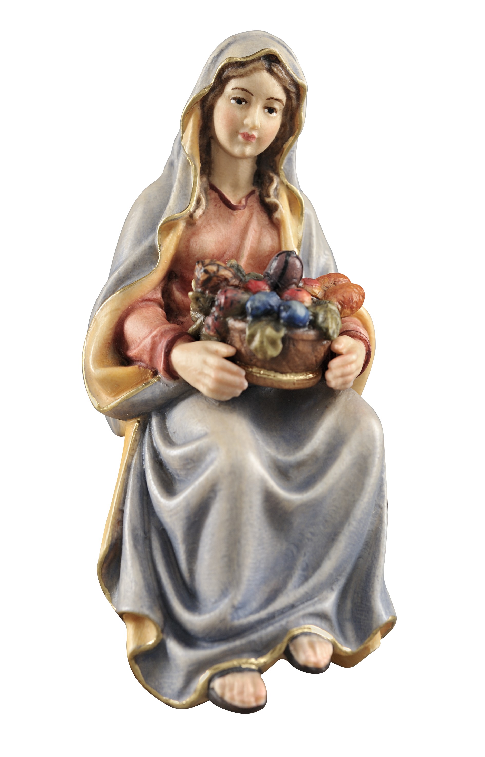 Kostner-Krippe - Hl. Maria mit Schrift