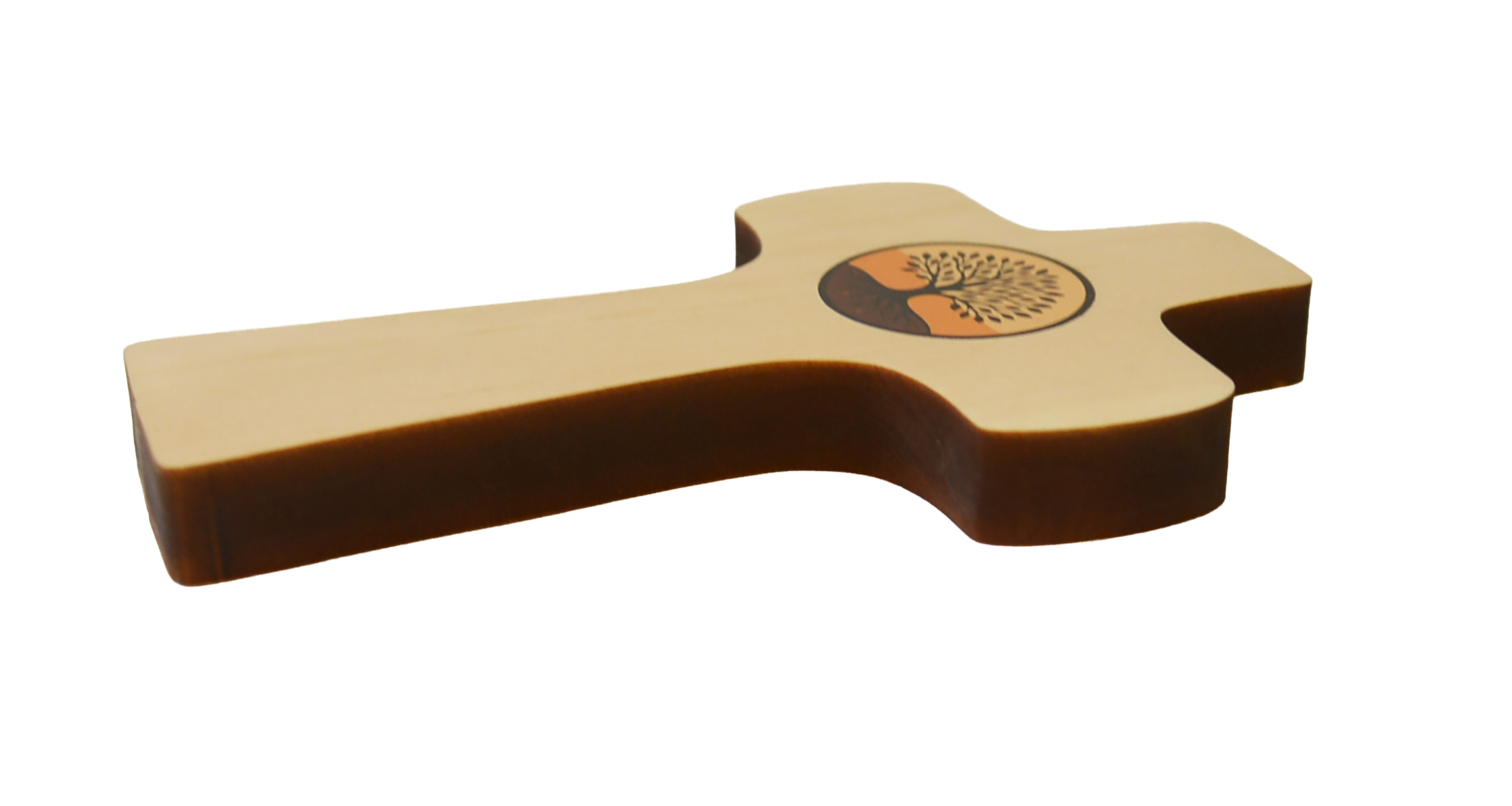 Holzkreuz – Lebensbaum & Zirbelholz