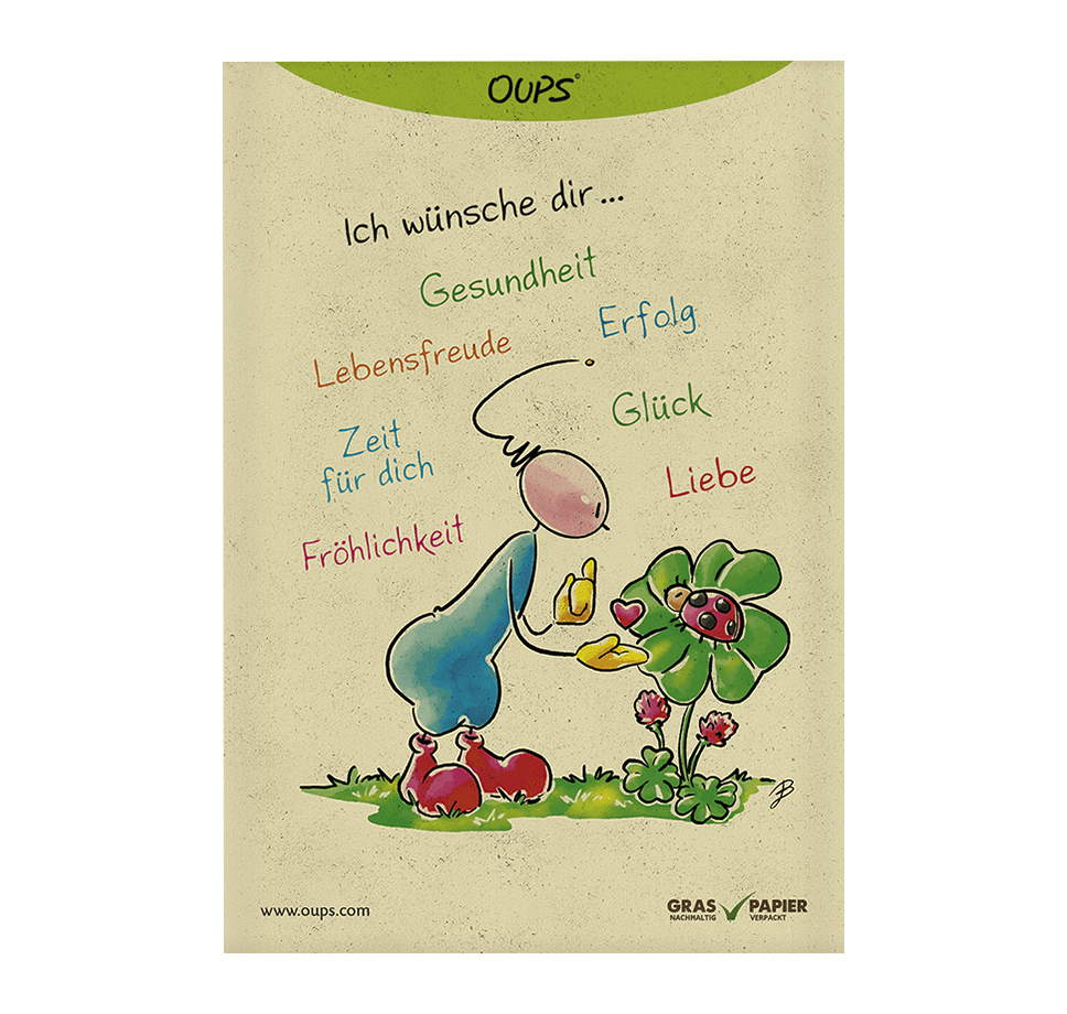 Samenpackung  - Gartenkresse & Ich wünsche dir... Samenpackung  - Gartenkresse & Ich wünsche dir...