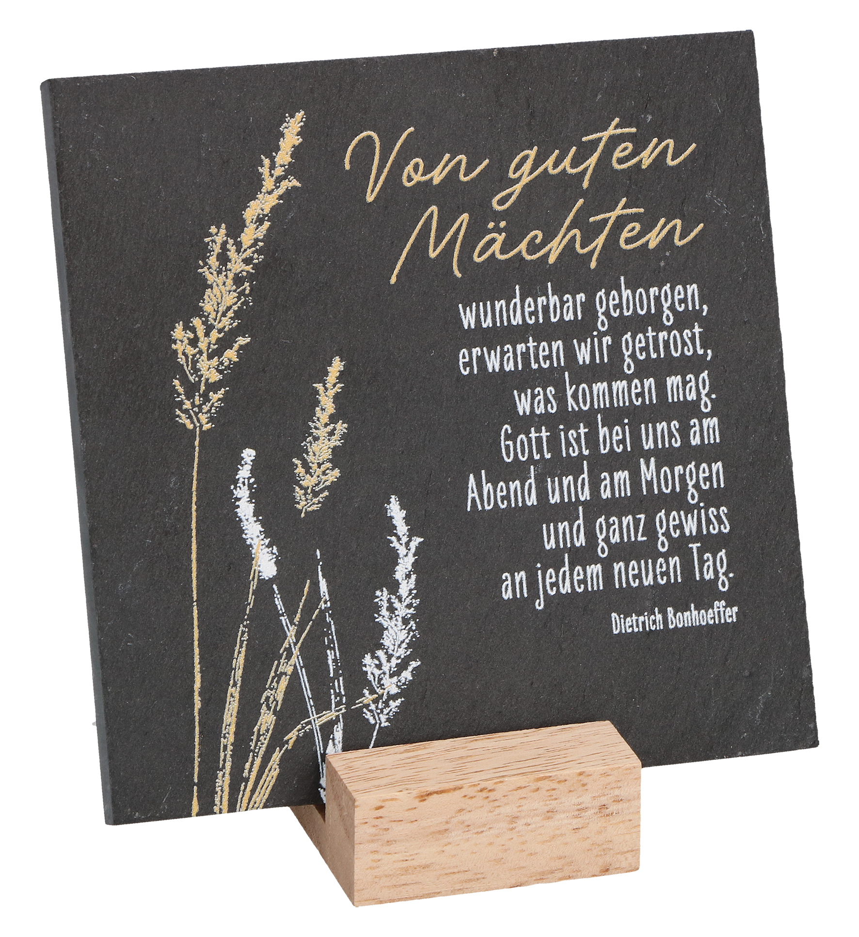 Schiefertafel - Von guten Mächten & Aufsteller