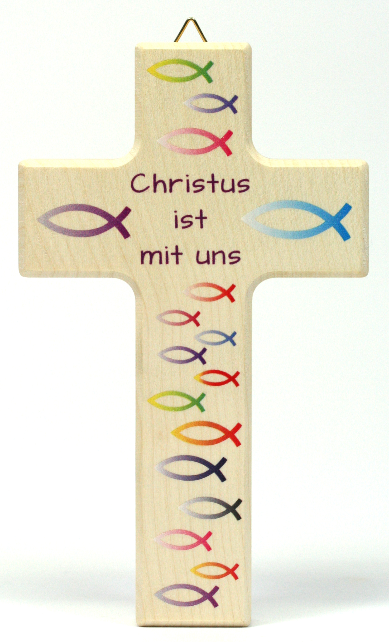 Kinderkreuz - Christus ist mit uns & Regenbogenfische