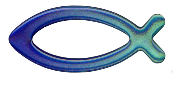 Aufkleber - Fisch & Blau Aufkleber - Fisch & Blau