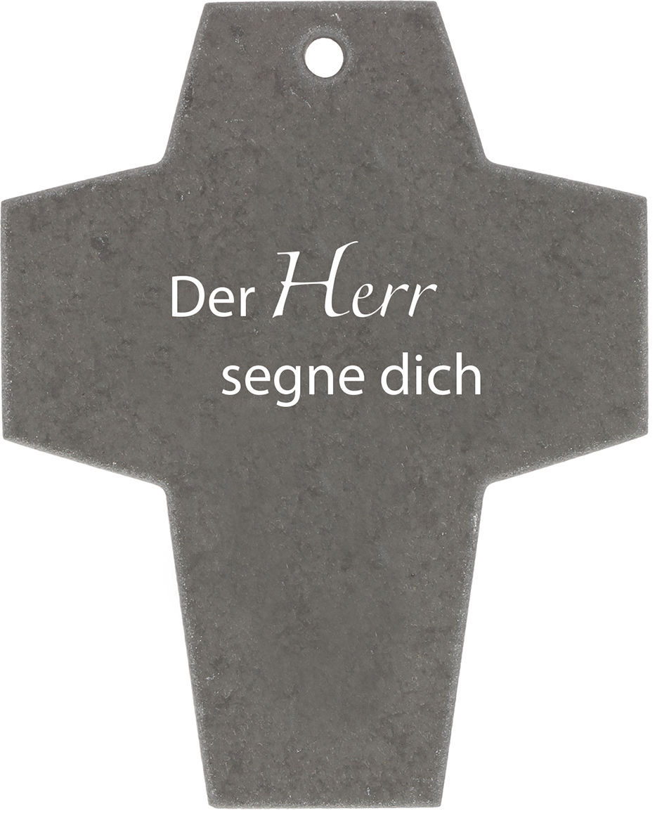 Schieferkreuz - Der Herr segne dich