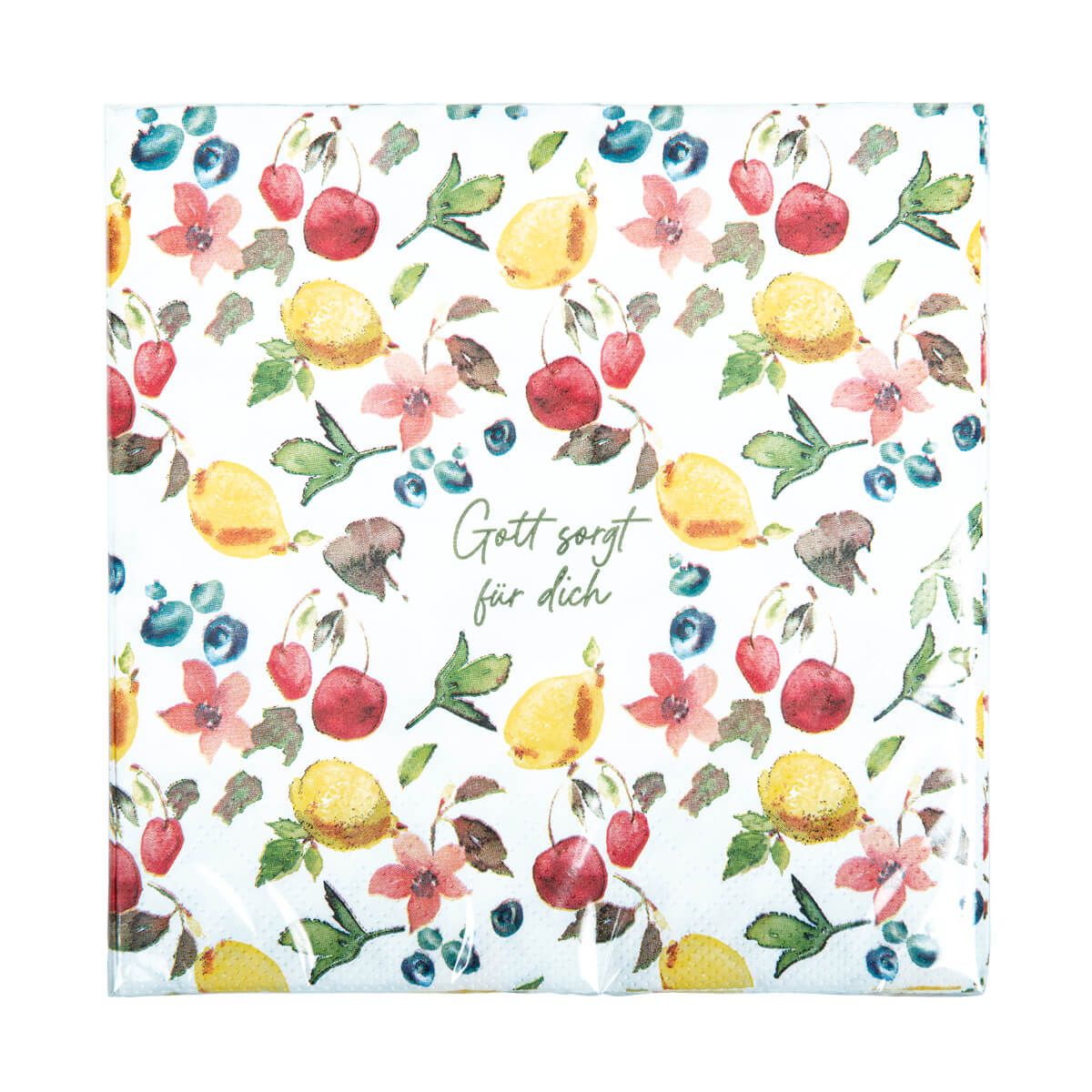 Servietten – Gott sorgt für dich