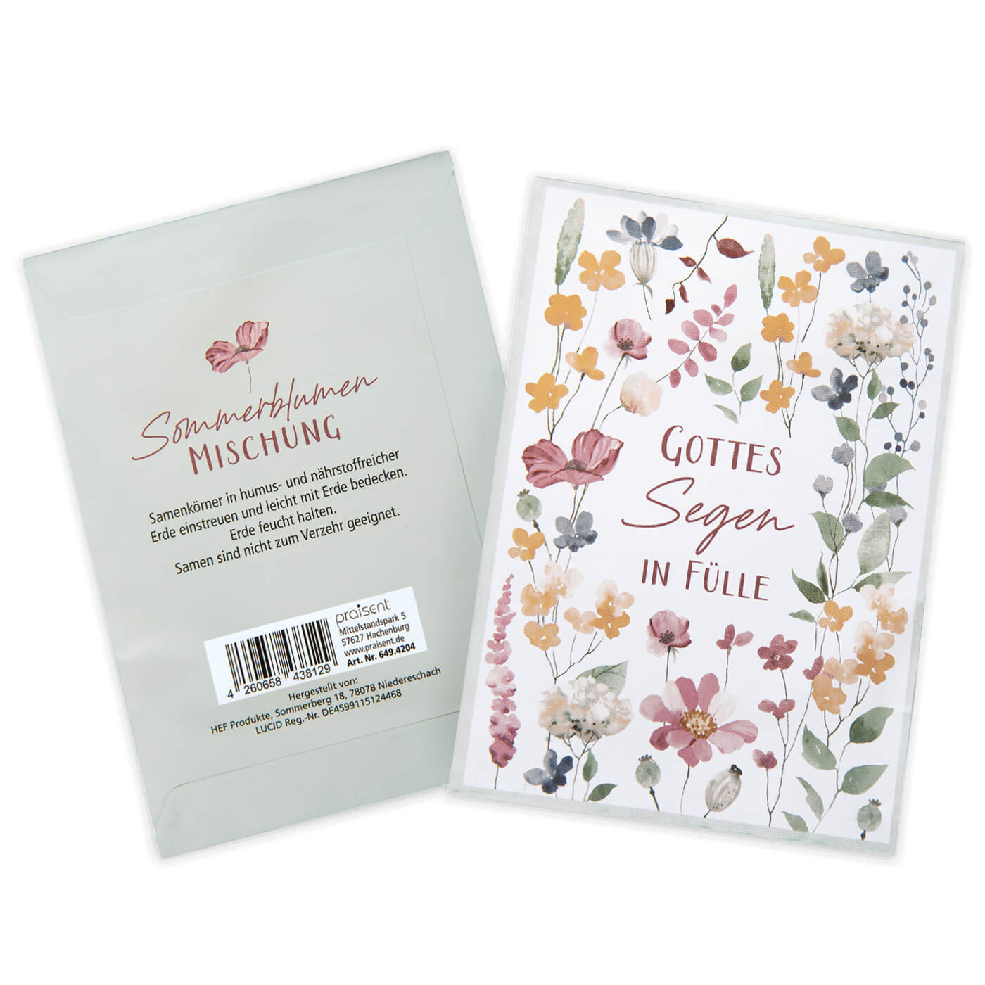 Blumensamen - Gottes Segen in Fülle Blumensamen - Gottes Segen in Fülle