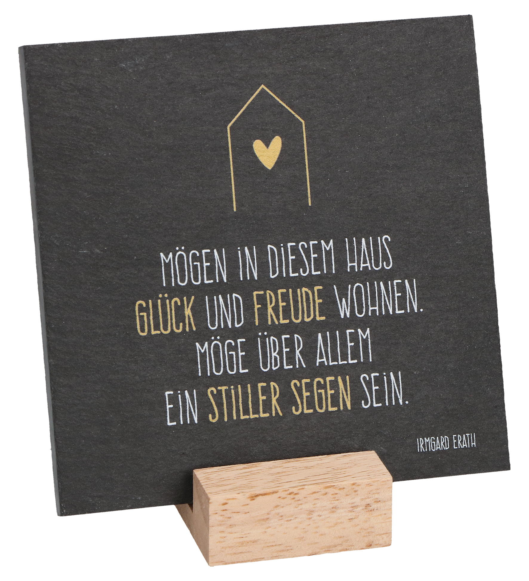 Haussegen - Mögen in diesem Haus... & Schiefer