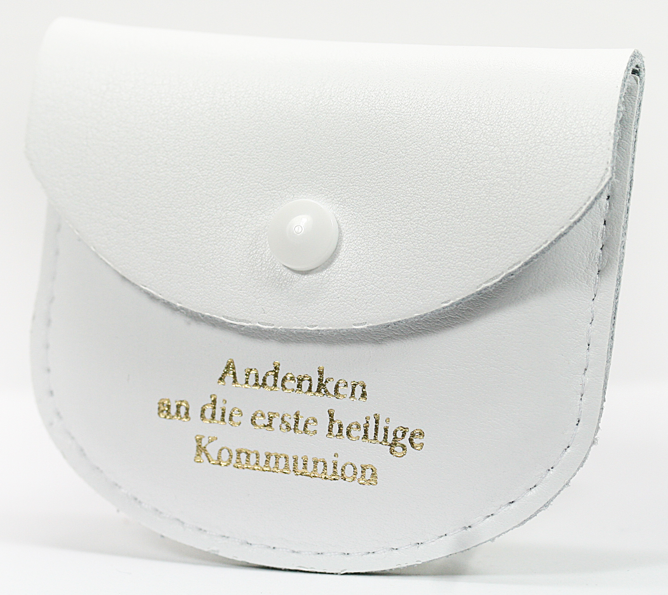 Etui - Leder & Kommunion - Weiß 7 x 8 cm Etui - Leder & Kommunion - Weiß 7 x 8 cm