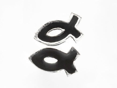 Ohrstecker - Fisch & Emaille Ohrstecker - Fisch & Emaille