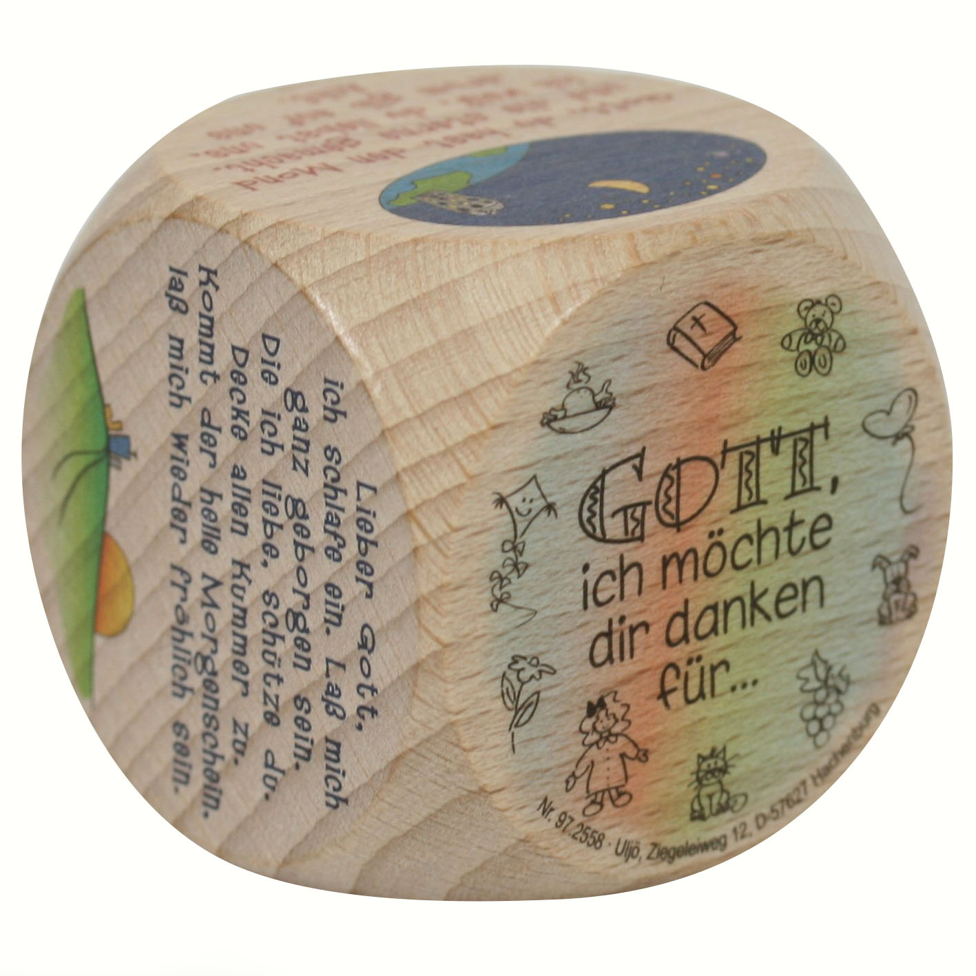 Gebetswürfel - Abendgebete & Klein Gebetswürfel - Abendgebete & Klein