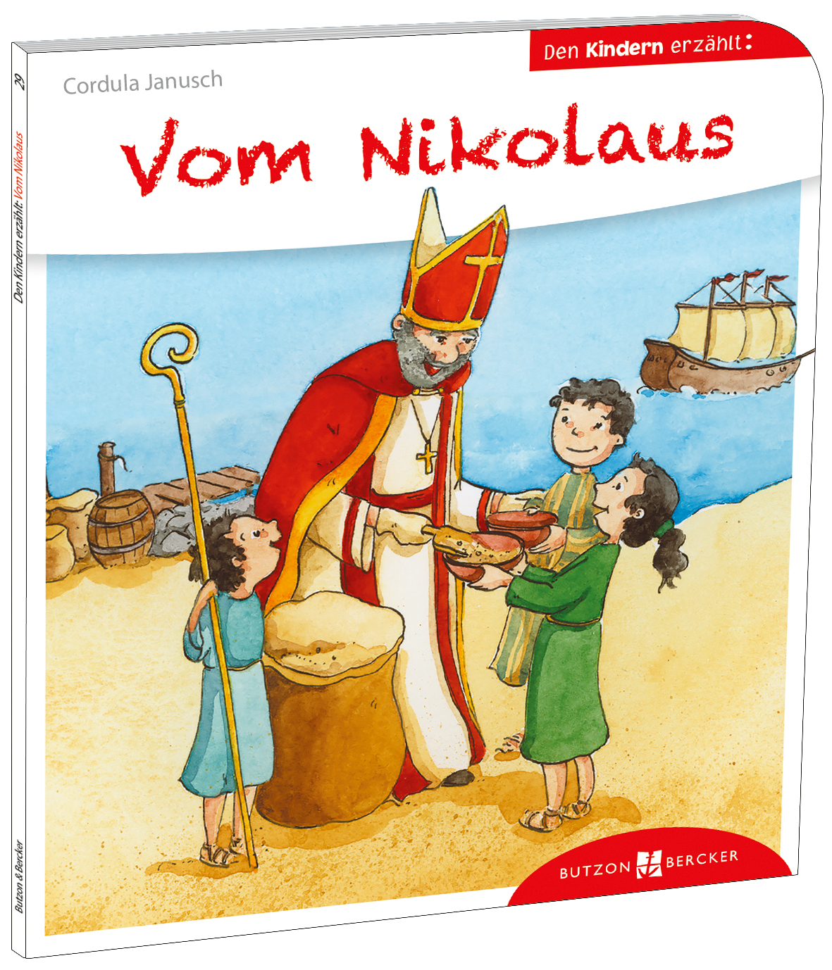 Kinderbuch - Vom Nikolaus den Kindern erzählt