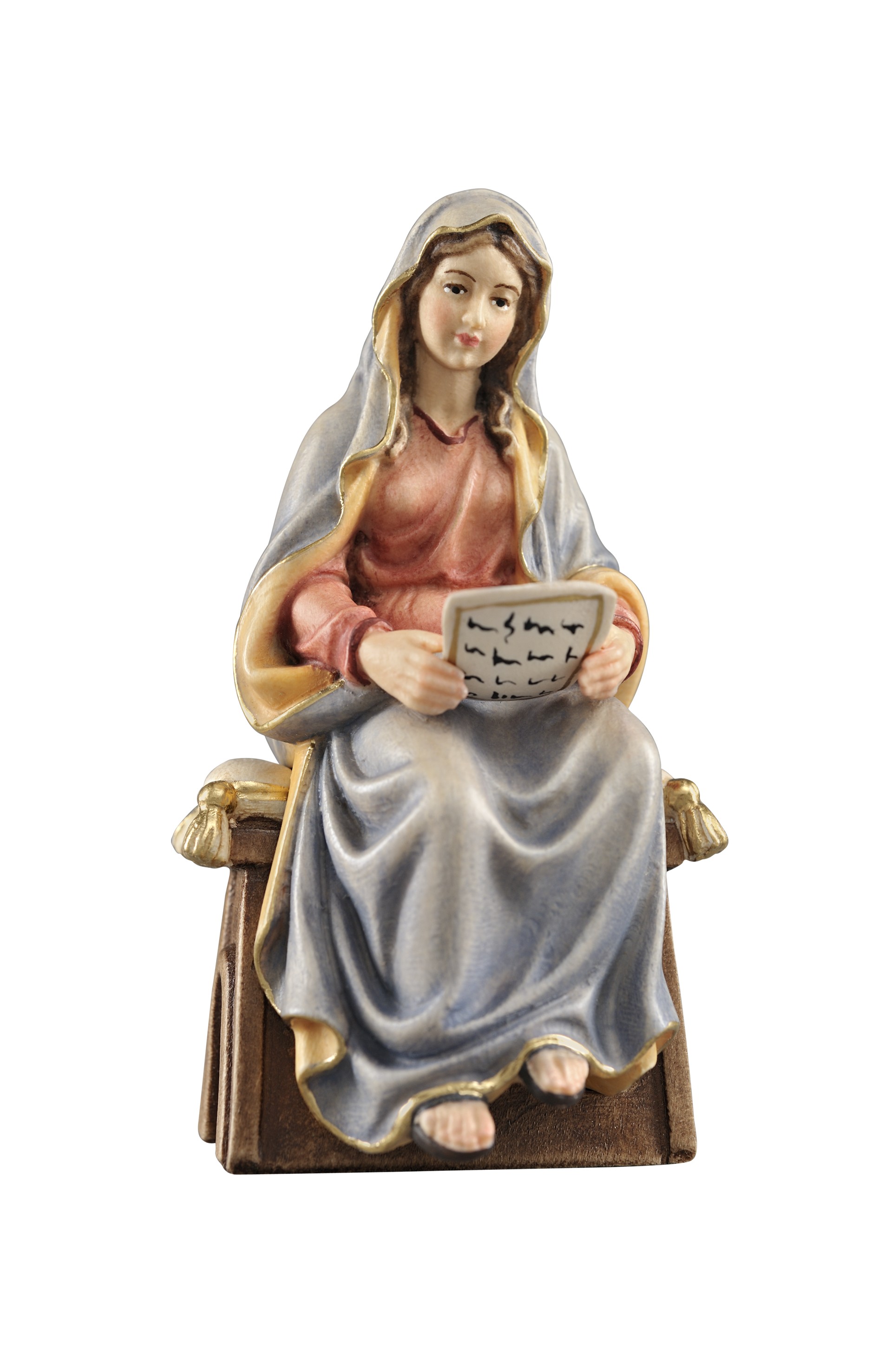 Kostner-Krippe - Hl. Maria mit Schrift