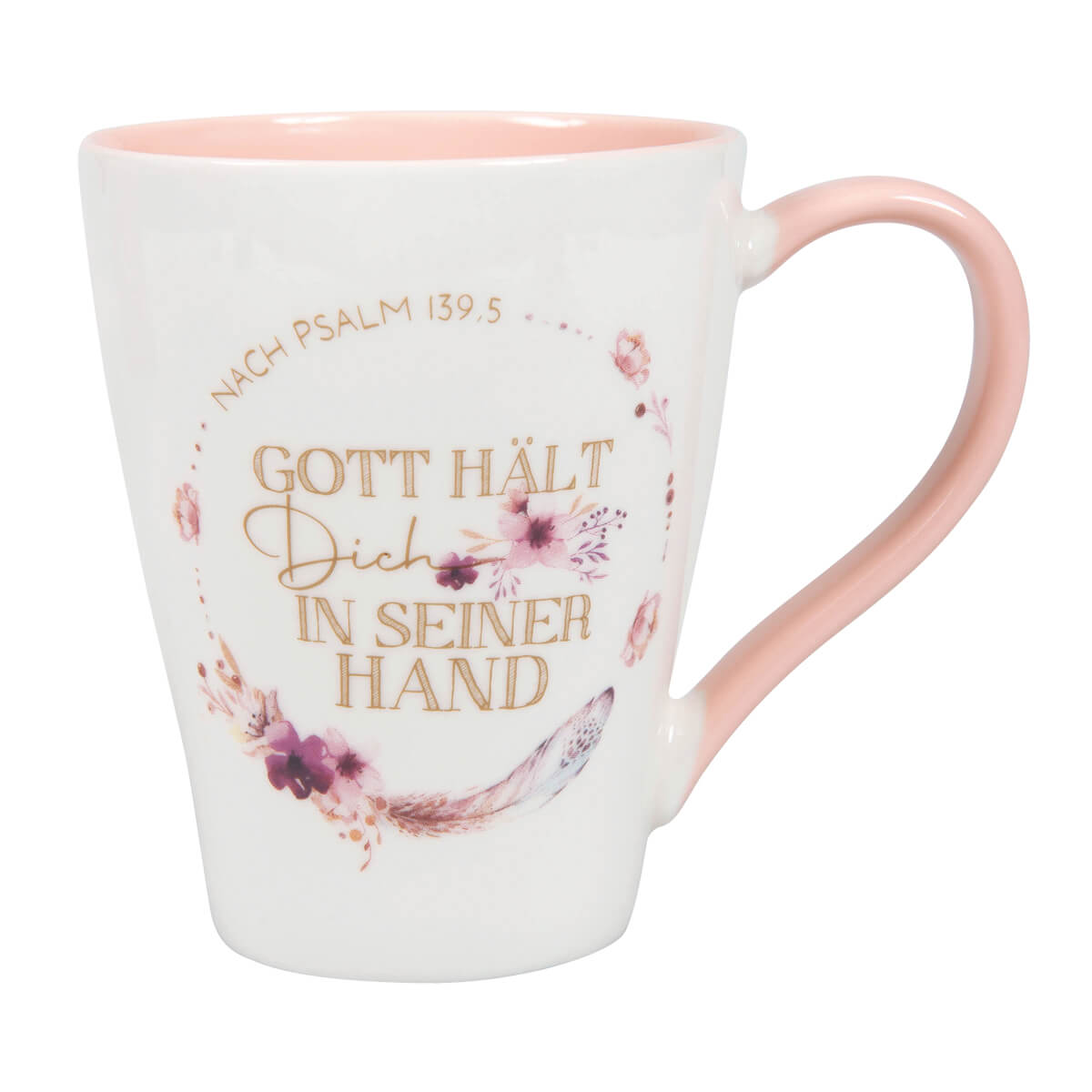 Jumbo-Tasse  - In seiner Hand