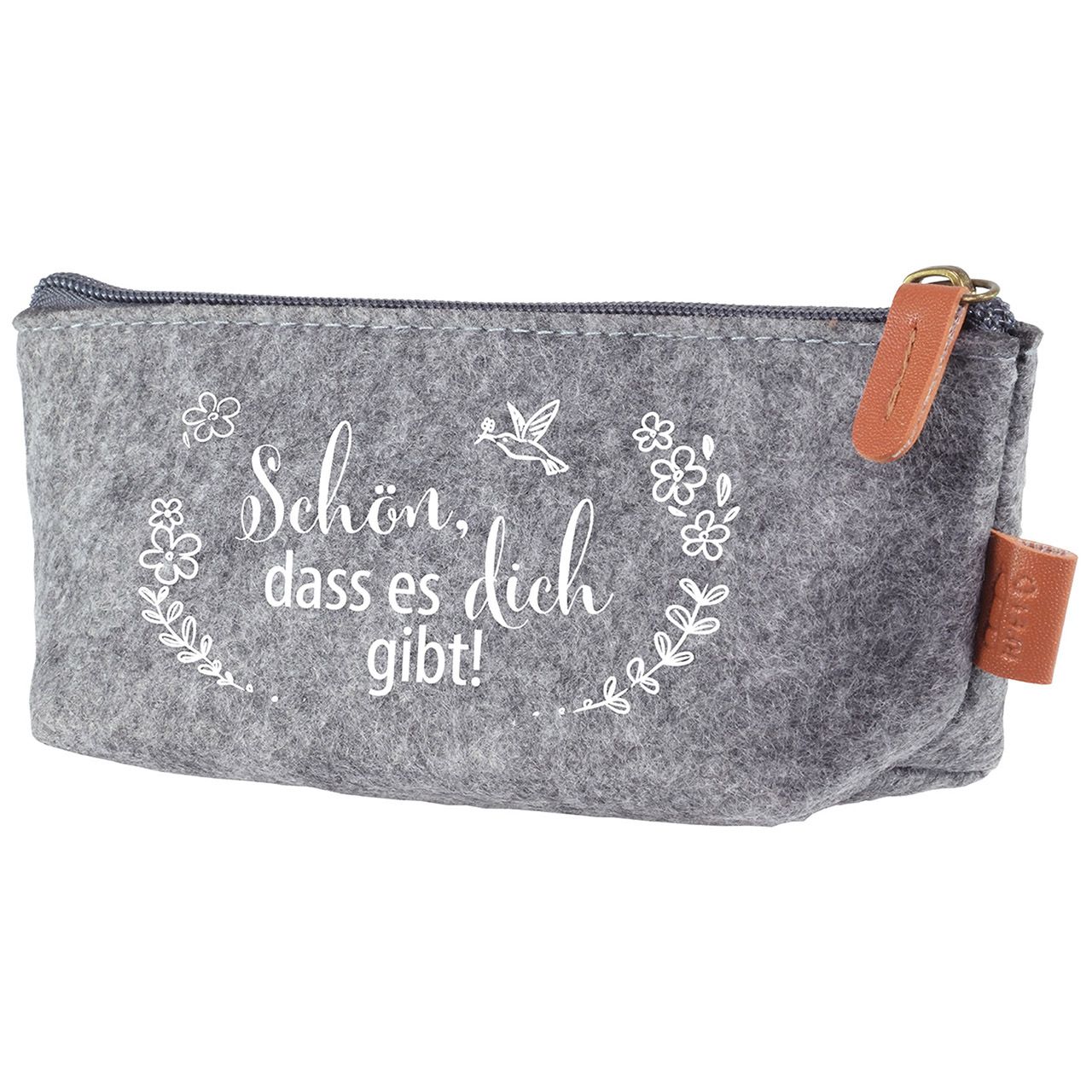 Filz-Etui - Schön, dass es dich gibt!